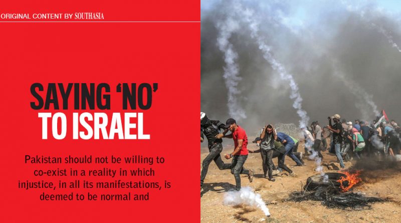 Saying ‘No’ to Israel