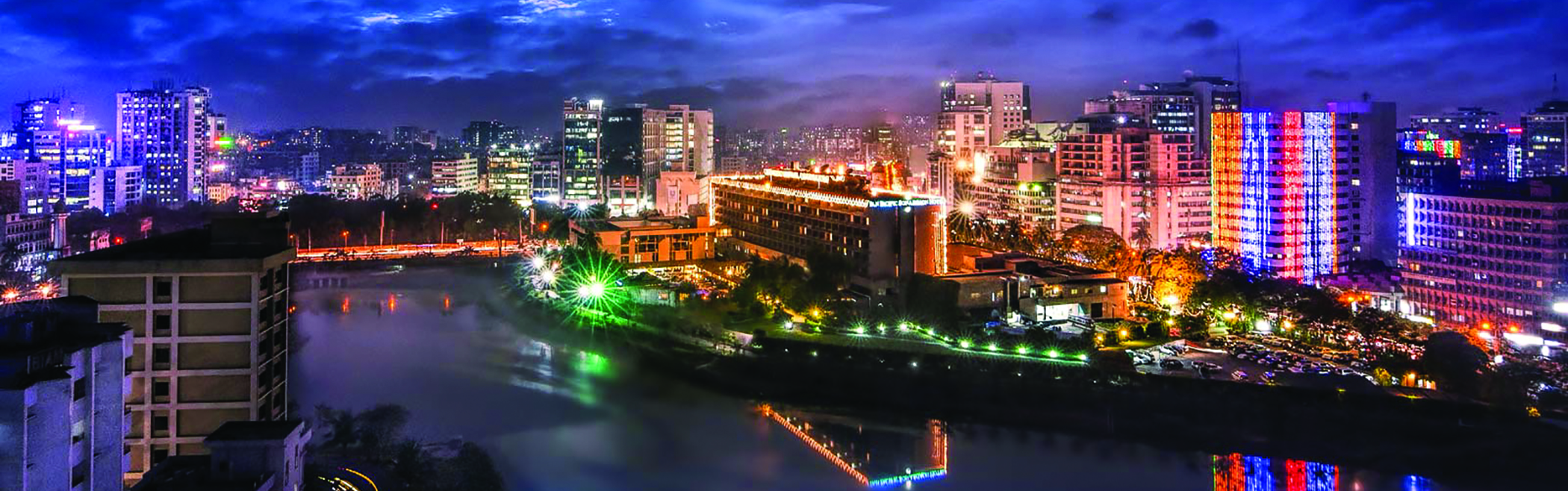 Night-view-Dhaka-Bangladesh